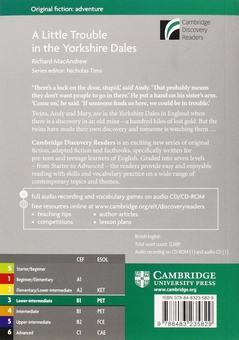 Бумажная книга «A Little Trouble in the Yorkshire Dales Level 3 Lower-intermediate Book», автор Ричард МакЭндрю - фото №2 - миниатюра
