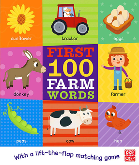 Паперова книга «First 100 Farm Words» - фото №1 - мініатюра