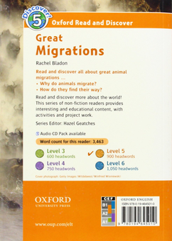 Бумажная книга «Oxford Read and Discover: Level 5: Great Migrations», автор Рейчел Бладон - фото №2 - миниатюра