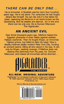 Бумажная книга «Highlander. The Captive Soul», автор Джозефа Шерман - фото №2 - миниатюра