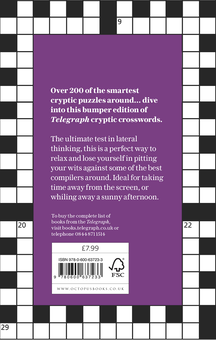 Бумажная книга «The Telegraph Big Book of Cryptic Crosswords 8» - фото №2 - миниатюра