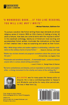 Паперова книга «Why I Write. Thoughts on the Craft of Fiction», автор Вілл Блайт - фото №2 - мініатюра