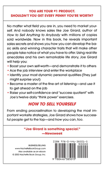 Бумажная книга «How to Sell Yourself», авторов Джо Джирард, Роберт Кейсмор - фото №2 - миниатюра