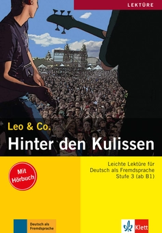 Бумажная книга «Hinter den Kulissen Leichte Lektüren für Deutsch als Fremdsprache Buch mit Audio-CD», авторов Эльке Бургер, Тео Шерлинг - фото №1 - миниатюра