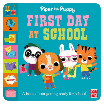 Паперова книга «Piper the Puppy First Day at School» - фото №1 - мініатюра