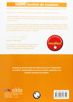 Бумажная книга «Preparacion DELE. Libro + CD - B2», автор П. Алзугарай - фото №2 - миниатюра