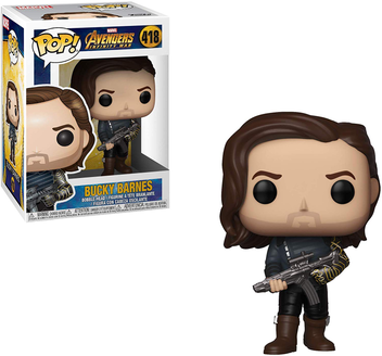  «Коллекционная фигурка Funko POP! Avengers Infinity War Баки (FK35775)», бренда Funko Pop - фото №2 - миниатюра