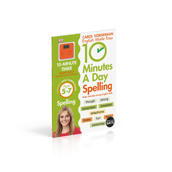 Бумажная книга «10 Minutes A Day Spelling Ages 5-7 Key Stage 1», автор Кэрол Вордерман - фото №3 - миниатюра