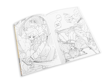Бумажная книга «Demon Slayer: Kimetsu no Yaiba. The Official Coloring Book 3», автор Коёхару Готогэ - фото №3 - миниатюра