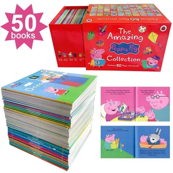 Бумажная книга «The Amazing Peppa Pig Collection. 50 Books Box Set» - фото №2 - миниатюра