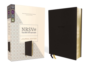 Бумажная книга «NRSVue, Holy Bible with Apocrypha, Journal Edition, Leathersoft, Black, Comfort Print», автор Zondervan - фото №1 - миниатюра