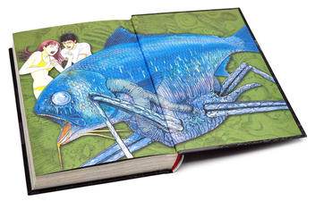 Бумажная книга «Gyo. 2-in-1 Deluxe Edition», автор Дзюндзи Ито - фото №4 - миниатюра