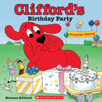 Бумажная книга «Clifford's Birthday Party», автор Джорджия Болл - фото №1 - миниатюра