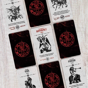 Паперова книга «Occult Tarot», автор Тревіс Макгенрі - фото №5 - мініатюра