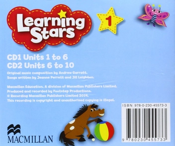 Паперова книга «Learning Stars: Level 1: Class Audio CDs (аудиокурс на 2 CD)», авторів Жанна Перретт, Джилл Лейтон - фото №2 - мініатюра