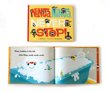 Бумажная книга «Ninja, Ninja, Never Stop!», автор Тодд Туэлл - фото №8 - миниатюра