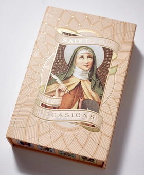 Паперова книга «Saints for All Occasions Notecards», автор Барбара Каламарі - фото №2 - мініатюра