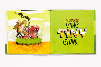 Бумажная книга «McToad Mows Tiny Island», автор Том Англебергер - фото №4 - миниатюра