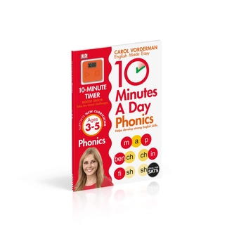 Бумажная книга «10 Minutes A Day Phonics Ages 3-5 Key Stage 1», автор Кэрол Вордерман - фото №3 - миниатюра