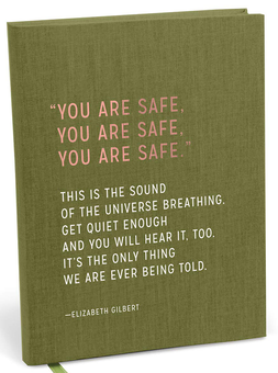 Бумажная книга «Elizabeth Gilbert You Are Safe Journal», автор Элизабет Гилберт - фото №2 - миниатюра