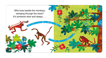 Бумажная книга «The Very Hungry Caterpillar's Jungle Hide and Seek», автор Эрик Карл - фото №3 - миниатюра