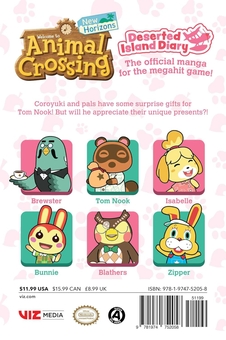 Паперова книга «Animal Crossing. New Horizons. Volume 8. Deserted Island Diary», автор Коконасу Румба - фото №2 - мініатюра