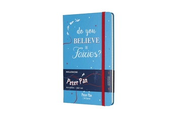  «Записная книжка Moleskine Peter Pan Голубая в линию (LEPN01DQP060)», бренда Moleskine - фото №2 - миниатюра