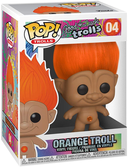  «Коллекционная фигурка Funko Pop! Trolls Orange Troll (44606)», бренда Funko Pop - фото №4 - миниатюра