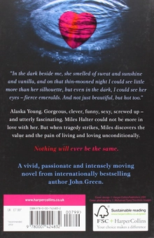 Бумажная книга «Looking for Alaska», автор Джон Грин - фото №2 - миниатюра