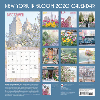 Паперова книга «New York in Bloom 2020 Wall Calendar» - фото №2 - мініатюра