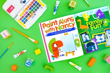 Паперова книга «My First Draw With Rob: Dinosaurs», автор Роб Біддальф - фото №2 - мініатюра