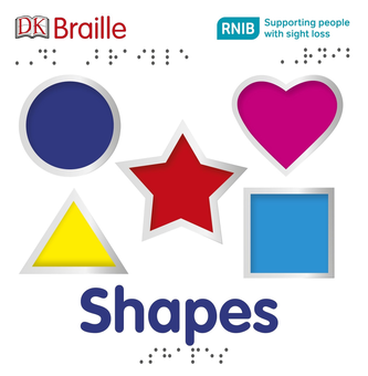 Бумажная книга «DK Braille Shapes» - фото №1 - миниатюра