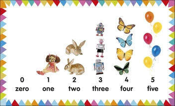 Паперова книга «My First Numbers and Counting. Picture Cards», автор Джейн Йорк - фото №5 - мініатюра