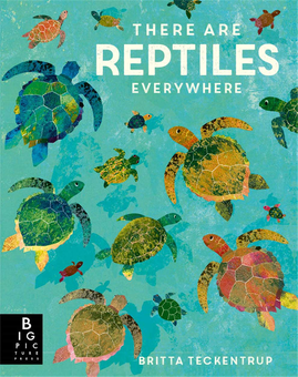 Паперова книга «There are Reptiles Everywhere», автор Камілла де ла Бедуайер - фото №1 - мініатюра