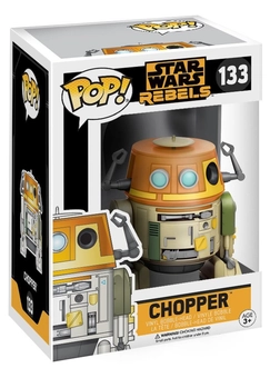  «Коллекционная фигурка Funko Pop! Pop Movies Star Wars Rebels Chopper (FK10771)», бренда Funko Pop - фото №3 - миниатюра