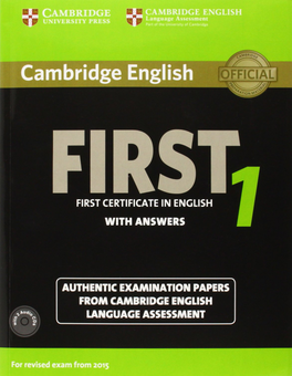 Бумажная книга «Cambridge English First 1 for Revised Exam from 2015. Student's Book Pack» - фото №1 - миниатюра