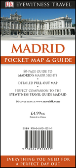 Бумажная книга «Madrid Pocket Map and Guide» - фото №2 - миниатюра