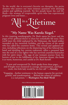 Бумажная книга «All in a Lifetime. An Autobiography», авторов Рут Вестхаймер, Бен Ягода - фото №2 - миниатюра