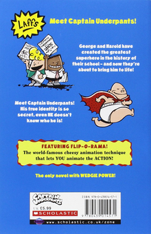 Бумажная книга «The Adventures of Captain Underpants», автор Дэв Пилки - фото №3 - миниатюра