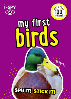 Паперова книга «i-SPY My First Birds. Spy it! Stick it!» - фото №1 - мініатюра