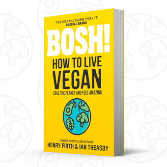 Паперова книга «Bosh! How to Live Vegan», авторів Генрі Ферт, Ян Тісбі - фото №3 - мініатюра