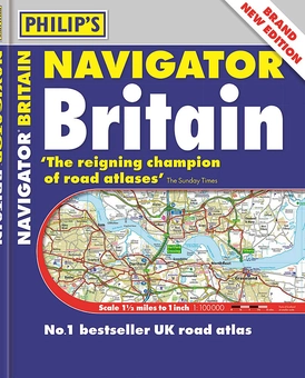 Паперова «Philip's Navigator Britain», автора Без автора– фото №1