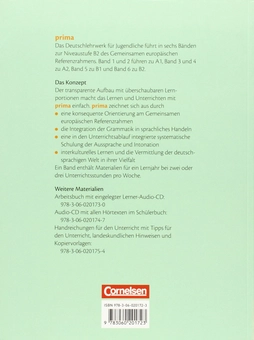 Бумажная книга «Prima. Deutsch für Jugendliche. Aktuelle Ausgabe: A2: Band 4. Schülerbuch», автор Фридерике Джин - фото №2 - миниатюра