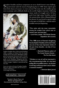 Бумажная книга «Everest : Alone at the Summit», автор Стивен Венейблс - фото №2 - миниатюра
