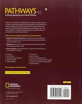 Паперова книга «Pathways 4: Listening, Speaking and Critical Thinking», автор Крістін Л. Йоханнсен - фото №2 - мініатюра