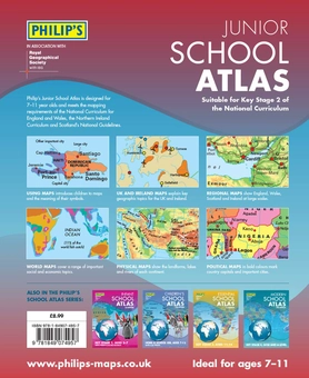 Бумажная книга «Philip's Junior School Atlas 10th Edition» - фото №2 - миниатюра