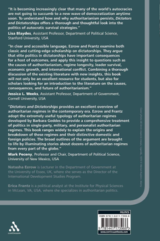 Паперова книга «Dictators and Dictatorships. Understanding Authoritarian Regimes and Their Leaders», автор Наташа Езроу - фото №2 - мініатюра