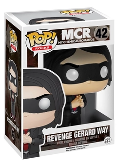  «Коллекционная фигурка Funko Pop! Pop Rocks Gerard Way Masked (FK5303)», бренда Funko Pop - фото №3 - миниатюра