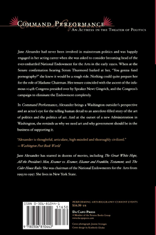 Бумажная книга «Command Performance. An Actress In The Theater Of Politics», автор Джейн Александер - фото №2 - миниатюра