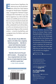 Бумажная книга «My Dad, Yogi. A Memoir of Family and Baseball», автор Дейл Берра - фото №2 - миниатюра